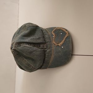 Jean heart Cap
